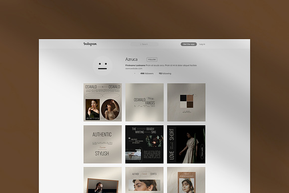 Mahadba Puzzle Instagram Feed in Instagram Templates - product preview 3
