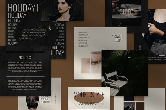 Mahadba Puzzle Instagram Feed in Instagram Templates - product preview 4