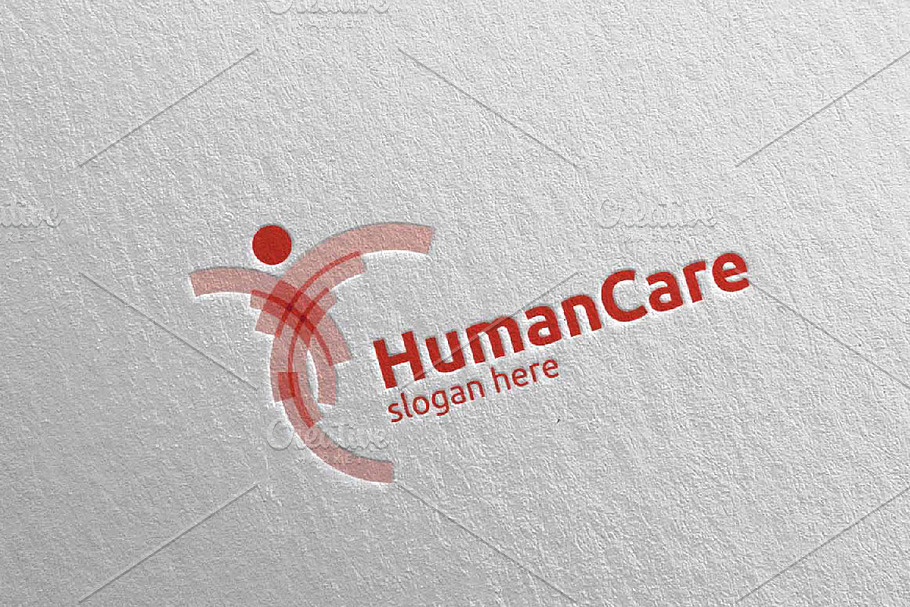 Health Care and heart Vector Logo 1 in Logo Templates - product preview 8