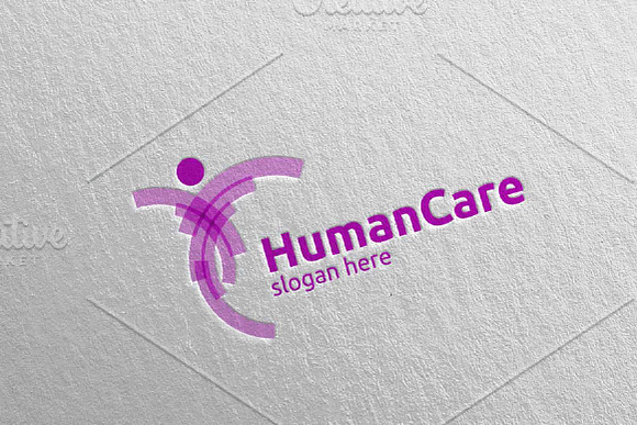 Health Care and heart Vector Logo 1 in Logo Templates - product preview 3