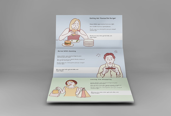 Human Emotions Illustrative Keynote in Keynote Templates - product preview 5