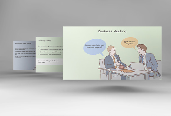 Human Emotions Illustrative Keynote in Keynote Templates - product preview 7