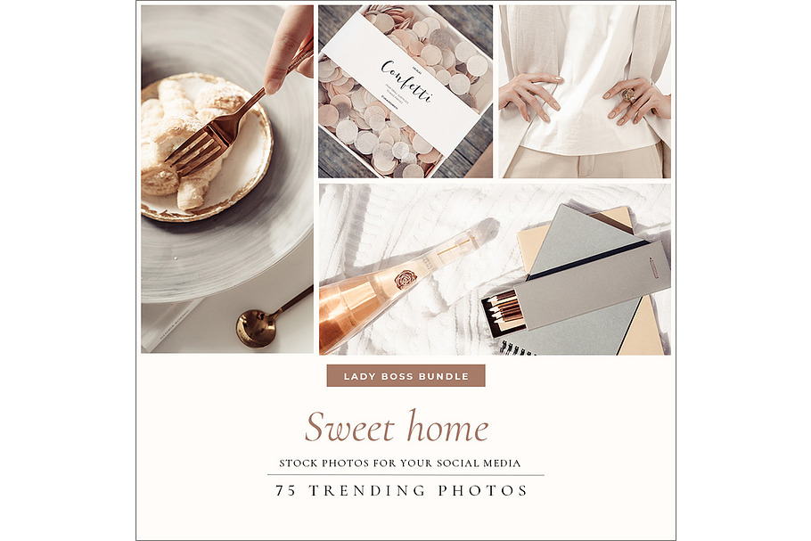 LADY BOSS. SWEET HOME. 75+ in Instagram Templates - product preview 8