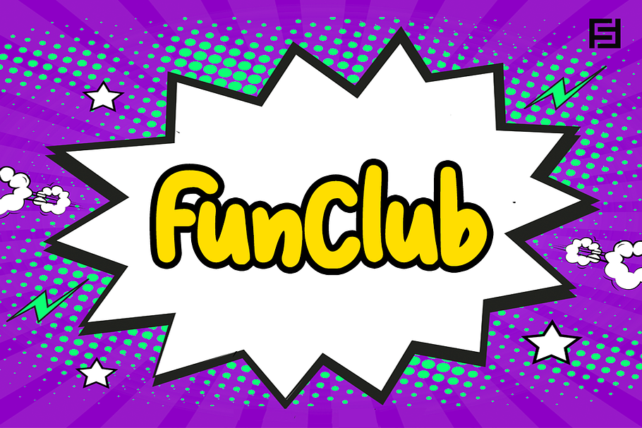 FunClub - Lovely & Playful Kids Font