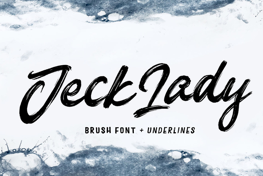 Jeck Lady in Script Fonts - product preview 8