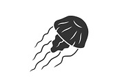 Jellyfish glyph icon