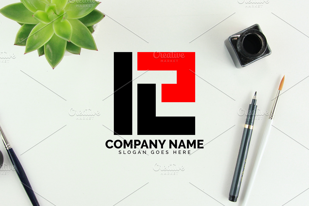 pe letter logo in Logo Templates - product preview 8