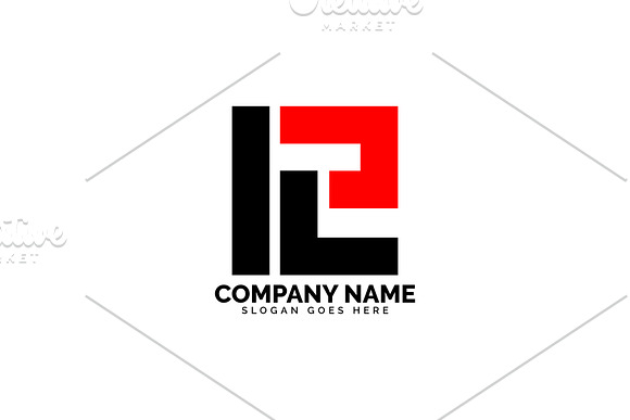pe letter logo in Logo Templates - product preview 1