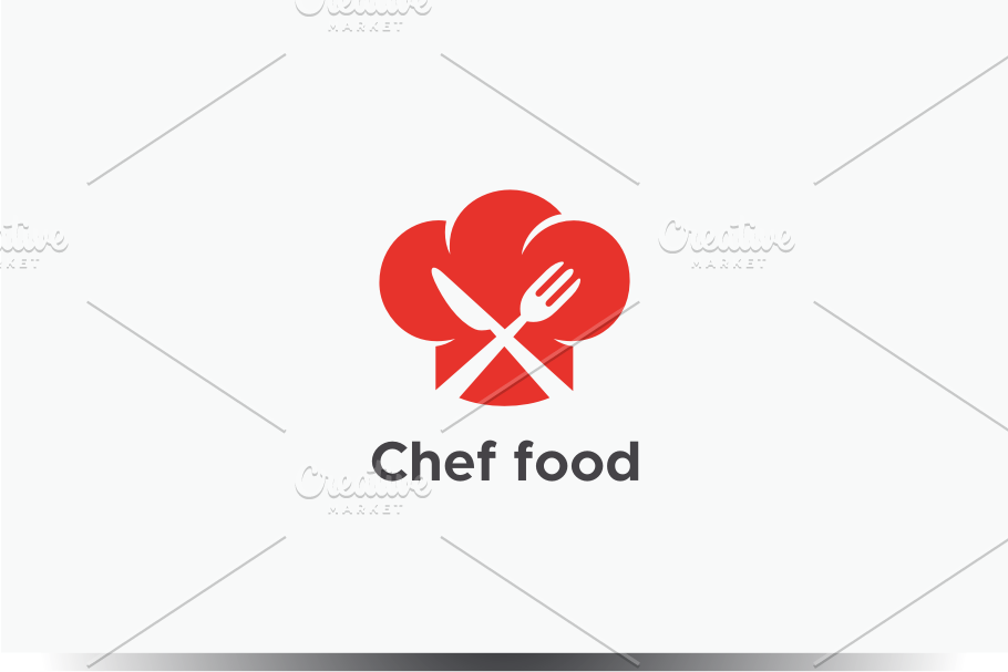 Chef Food Logo