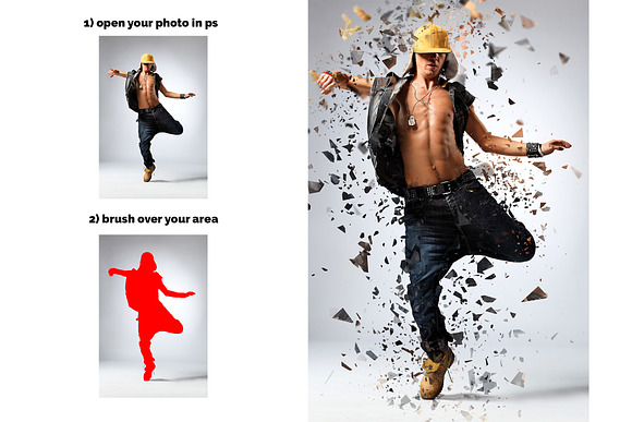 15 Wall Art Photoshop Actions Bundle in Add-Ons - product preview 40