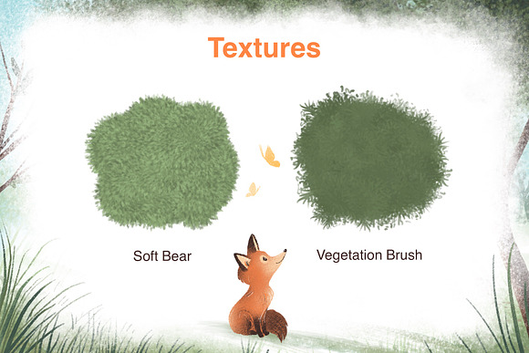 Texture brushes for Procreate in Add-Ons - product preview 4