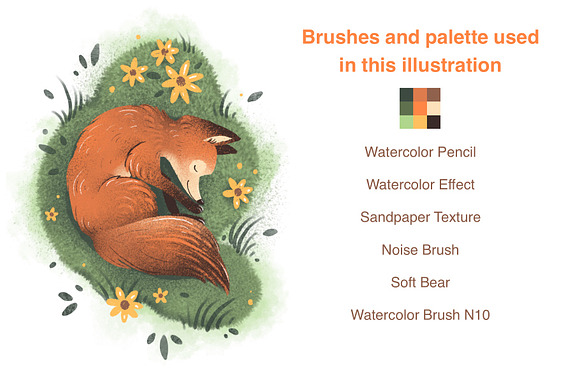 Texture brushes for Procreate in Add-Ons - product preview 5