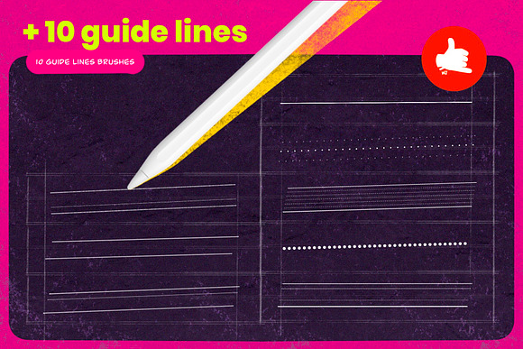 40 Grids & guide lines for Procreate in Add-Ons - product preview 2