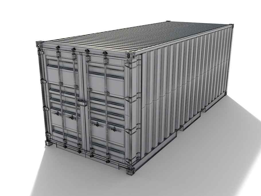 Shipping Container in Tools - product preview 9