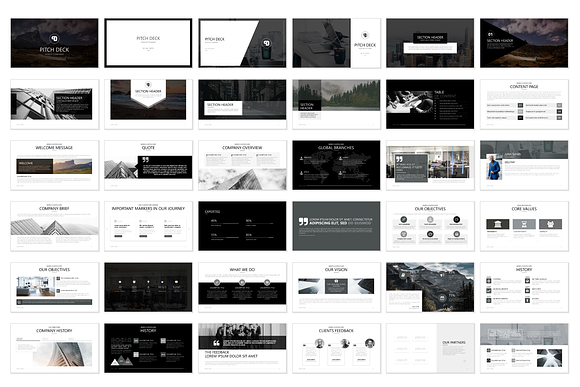 Pitch Deck - Keynote Presentation in Keynote Templates - product preview 1
