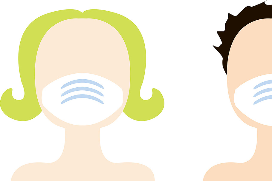 vector illustration of man and woman