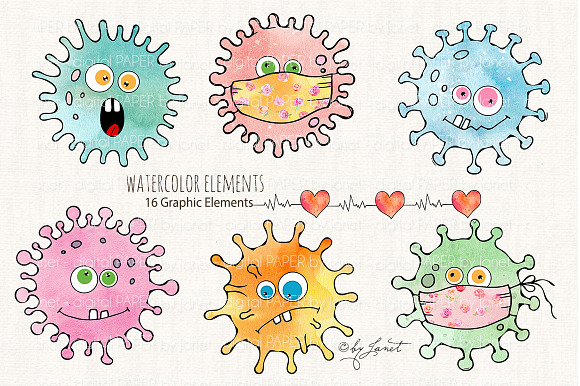 Stay at Home - Virus in Illustrations - product preview 2