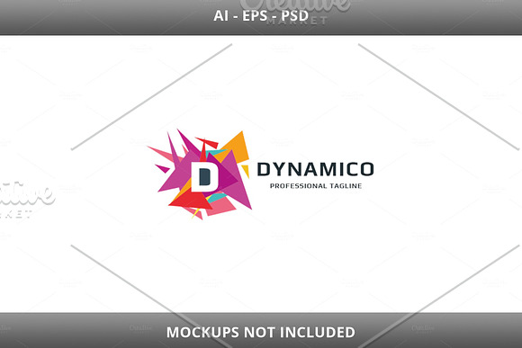Dynamico Letter D Logo in Logo Templates - product preview 2