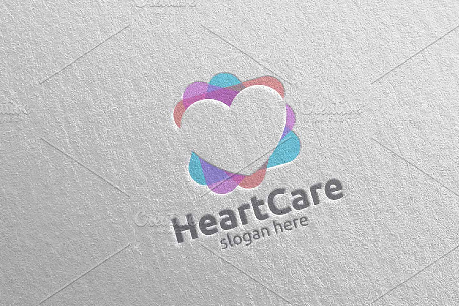 True Love or Heart Logo Design 7