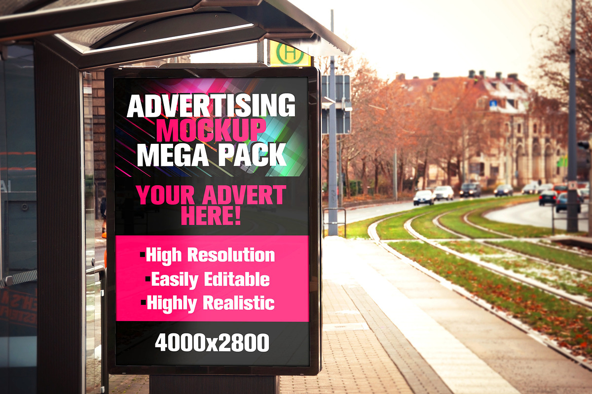 Advertising Mockup in Mockup Templates - product preview 8