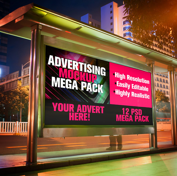 Advertising Mockup in Mockup Templates - product preview 2