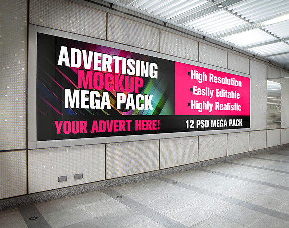 Advertising Mockup in Mockup Templates - product preview 4