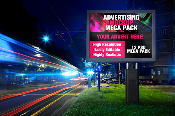 Advertising Mockup in Mockup Templates - product preview 5