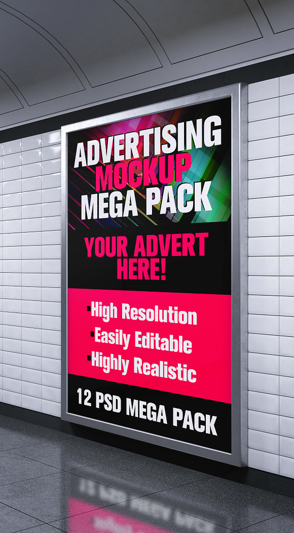 Advertising Mockup in Mockup Templates - product preview 6