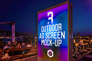 Outdoor Ad Screen MockUps 14 (v.4)