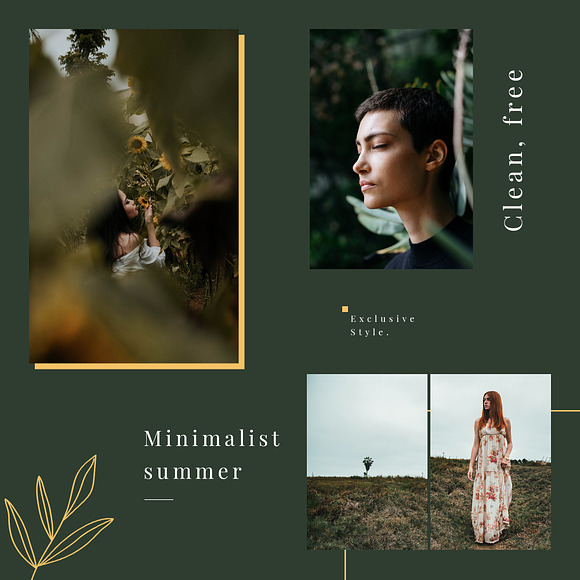 Fashion Instagram Social Media Kit in Instagram Templates - product preview 4