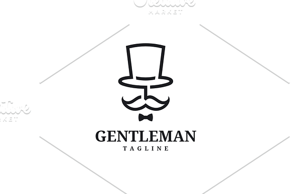 Gentleman Logo in Logo Templates - product preview 2