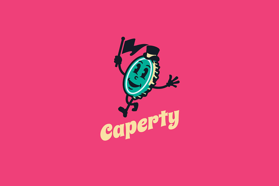 Caperty Logo Template in Logo Templates - product preview 8