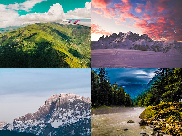 12 mountains lightroom presets in Add-Ons - product preview 1