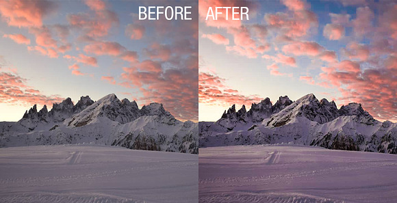 12 mountains lightroom presets in Add-Ons - product preview 2