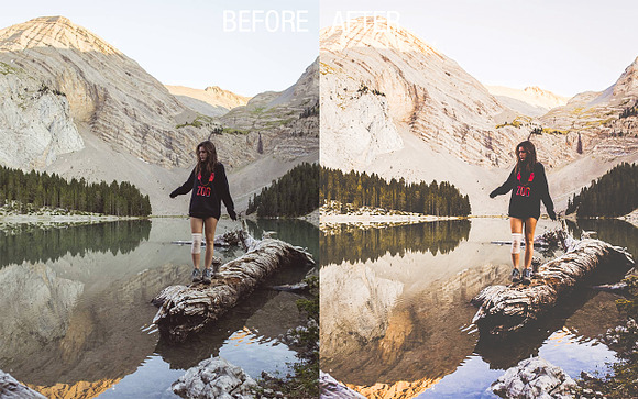 12 mountains lightroom presets in Add-Ons - product preview 5