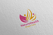 Organic Health Care Medical Logo 13
