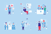 Medical Graphics Illustration Set