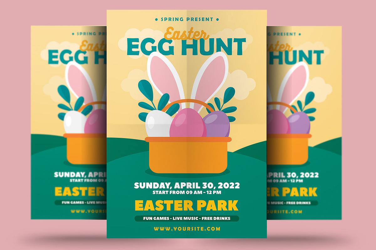 Easter Flyer in Flyer Templates - product preview 8