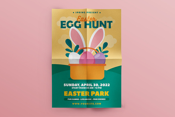 Easter Flyer in Flyer Templates - product preview 2