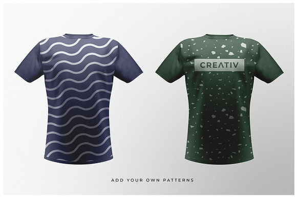 Short Sleeve T-Shirt Mockups in Branding Mockups - product preview 3