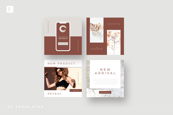 Earthly - Social Media Templates in Facebook Templates - product preview 3