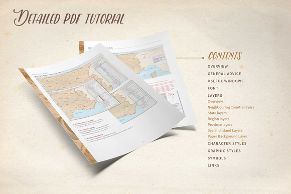 Le Tour du Monde - France vector map in Objects - product preview 8
