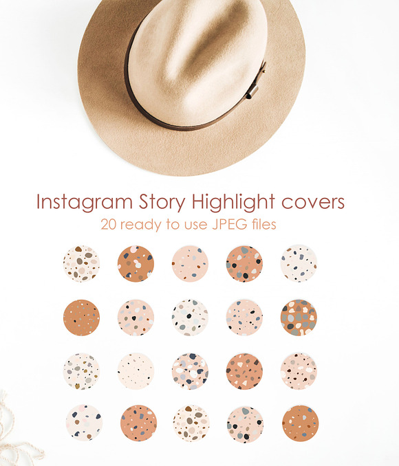 Instagram story highlight icons in Instagram Templates - product preview 6