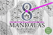 Mandalas for coloring 14