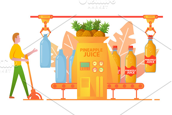 Pineapple сollection. in Illustrations - product preview 4