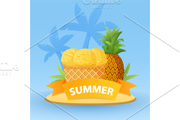 Pineapple сollection. in Illustrations - product preview 8