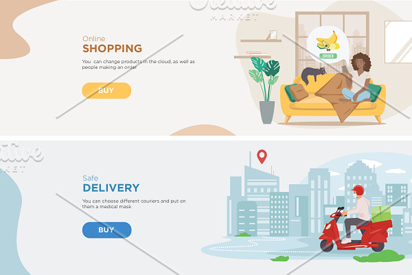 Delivery illustration creator in Illustrations - product preview 6
