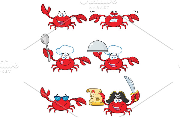Crab Character Collection - 3