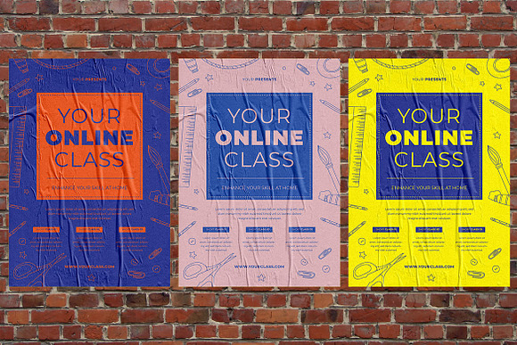 Online Class Flyer in Flyer Templates - product preview 1