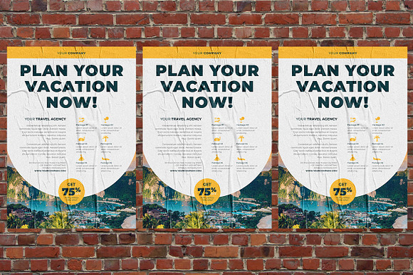 Plan Your Vacation Now in Flyer Templates - product preview 2